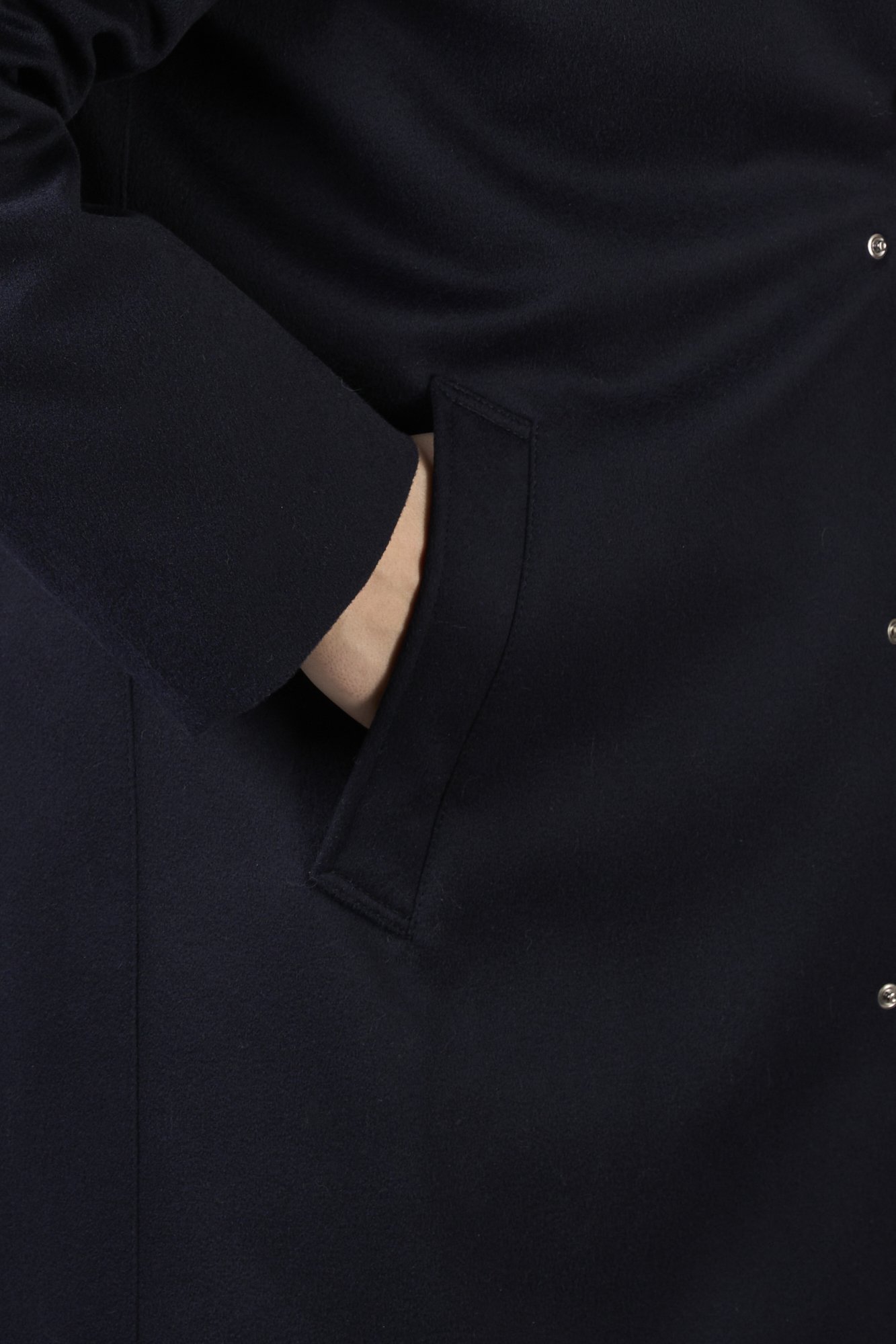Giaccone Cashmere Storm system blu