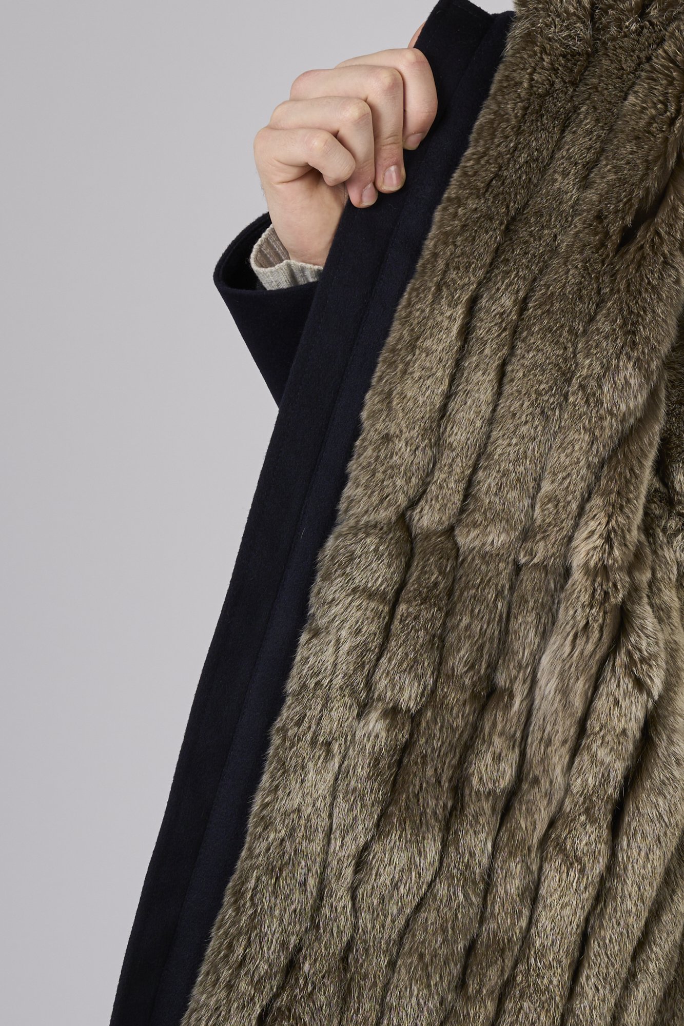 Giubbotto Cashmere storm system Blu navy
